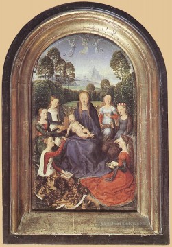  jean - Diptychon von Jean de Cellier 1475I Niederländische Hans Memling